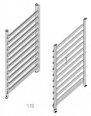 Навесная рама 10-2/1, 10 уровней RATIONAL 60.12.133 в компании ШефСтор